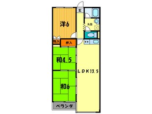 カストルム洛北の物件間取画像